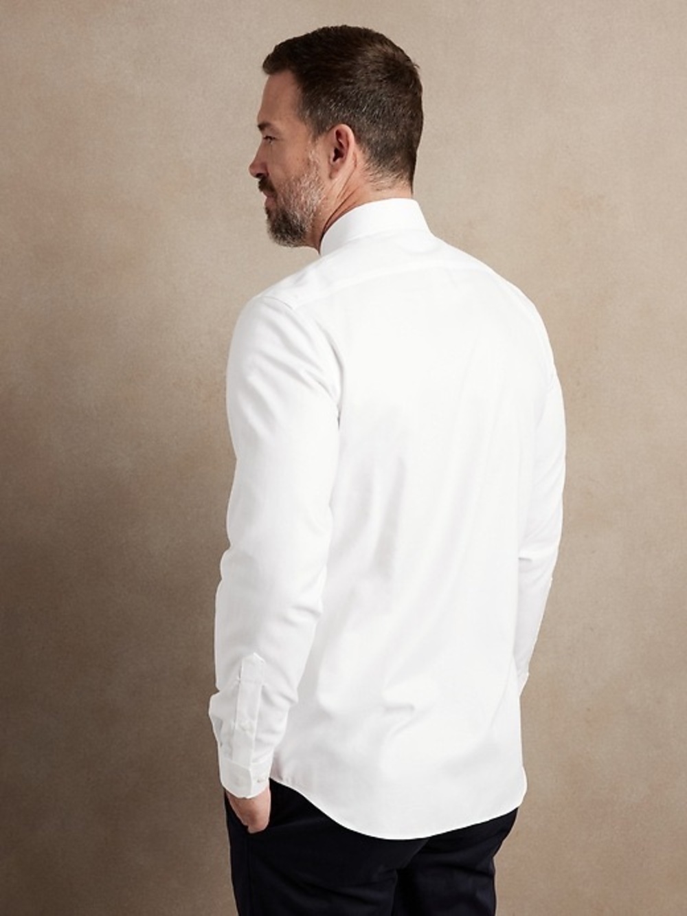 Banana Republic Men's STANDARD NON-IRON DRESS SHIRT